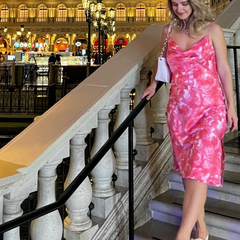 Satin Dress